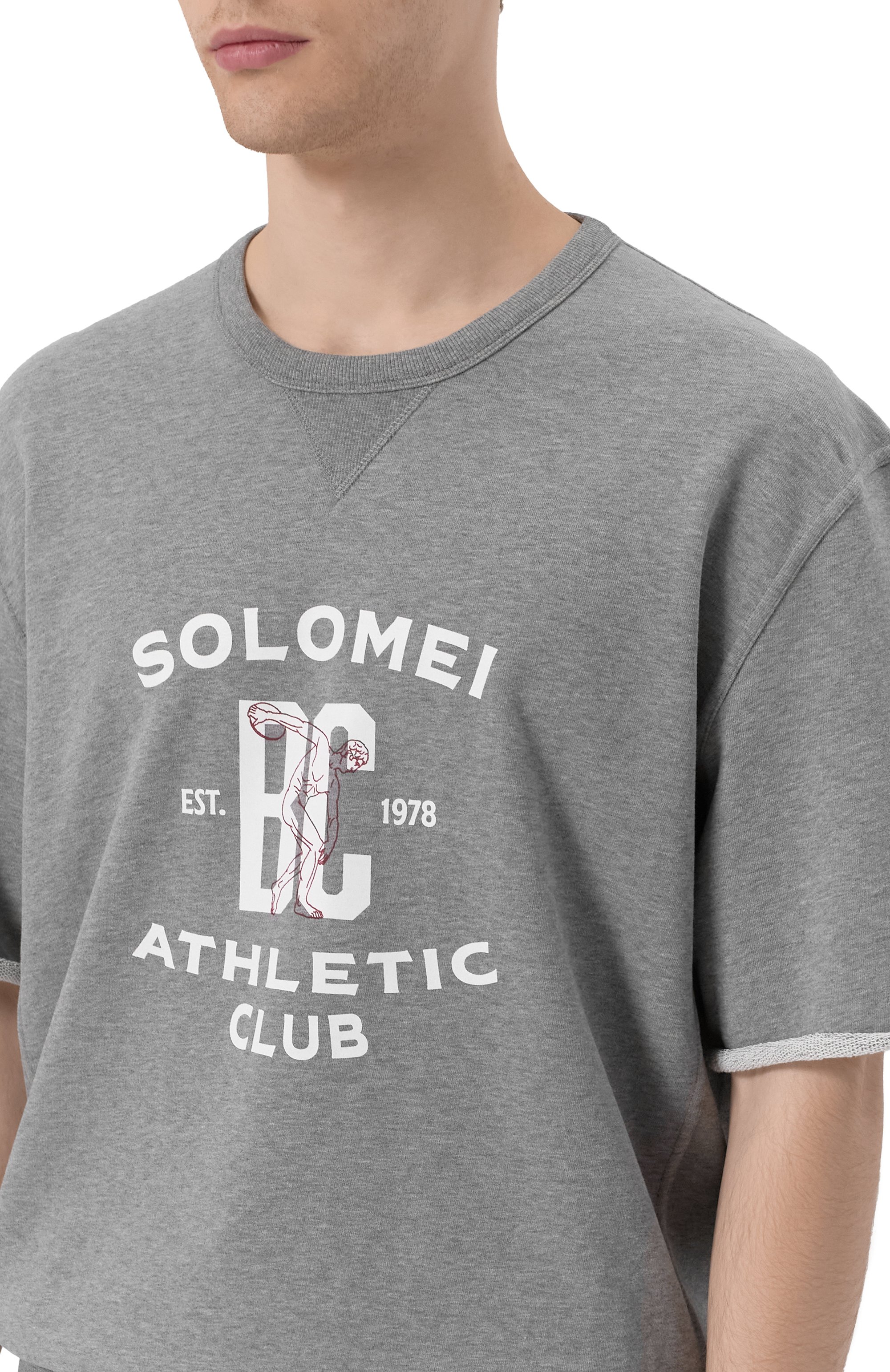 Хлопковый свитшот BRUNELLO CUCINELLI, арт. MN05N3378G, фото 5