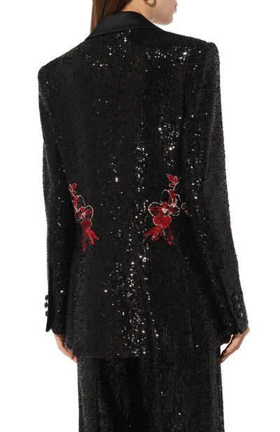 Жакет с отделкой пайетками ELIE SAAB, арт. J0047E, фото 4