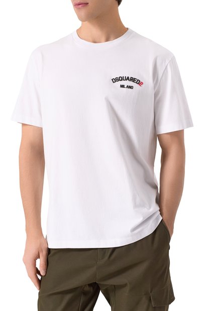 Хлопковая футболка DSQUARED2, арт. S74GD1400/D20020, фото 3