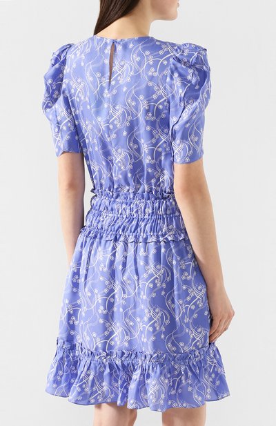 Платье из смеси вискозы и шелка KENZO, арт. FA52R0183521, фото 4