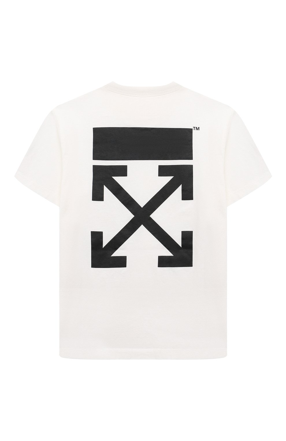 Хлопковая футболка OFF-WHITE, арт. 0BAA002F23JER001, фото 2