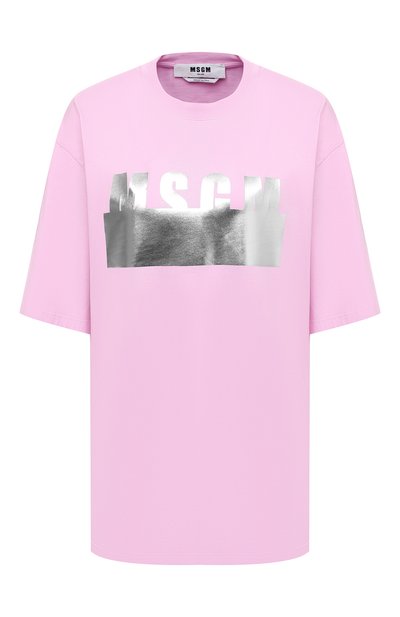 Женская хлопковая футболка MSGM, арт. 3041MDM180 217298