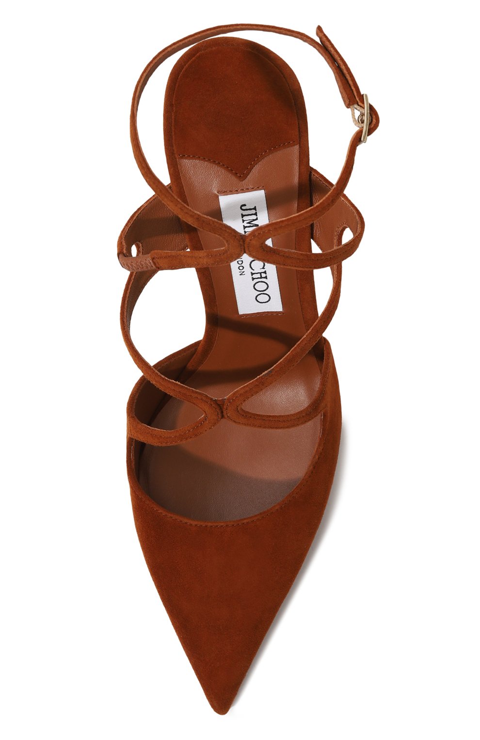 Замшевые туфли azia 95 JIMMY CHOO, арт. AZIA PUMP 95/SUE, фото 6