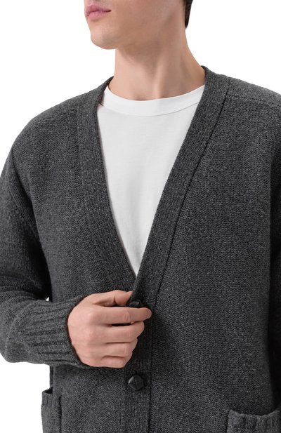 Шерстяной кардиган BOTTEGA VENETA, арт. 835396/V5LS0, фото 5
