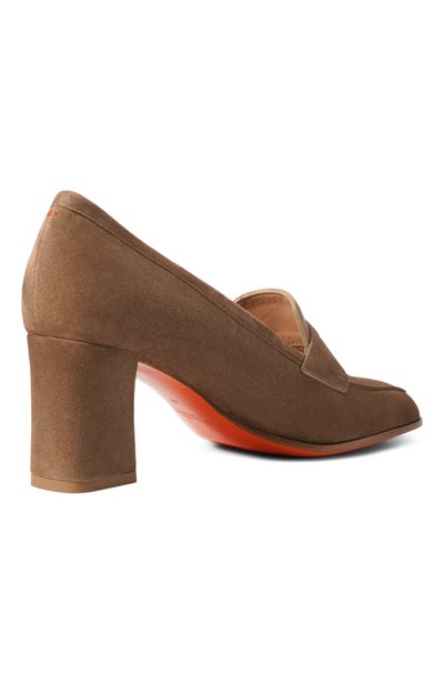 Замшевые туфли carla 65 SANTONI бежевого цвета по цене 112000 руб., арт. WD0G72446HI2NAEA, фото 5 Замшевые туфли carla 65 SANTONI, арт. WD0G72446HI2NAEA, фото 5