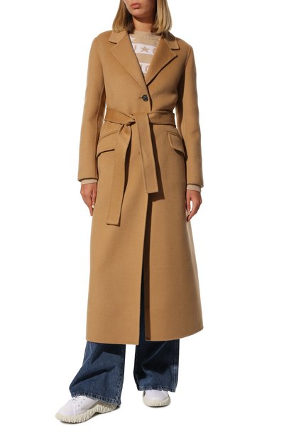 Шерстяное пальто MIU MIU, арт. MS1824-03H-F0040, фото 3