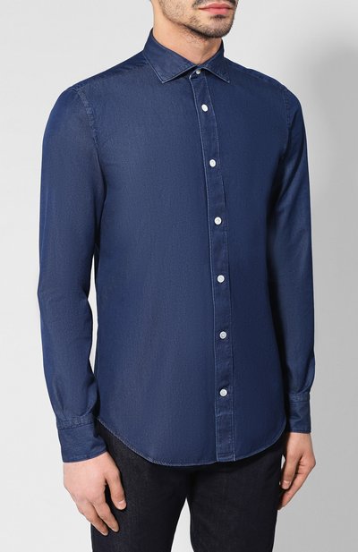 Хлопковая рубашка ELEVENTY PLATINUM, арт. 979CA0053 CAM24007, фото 3