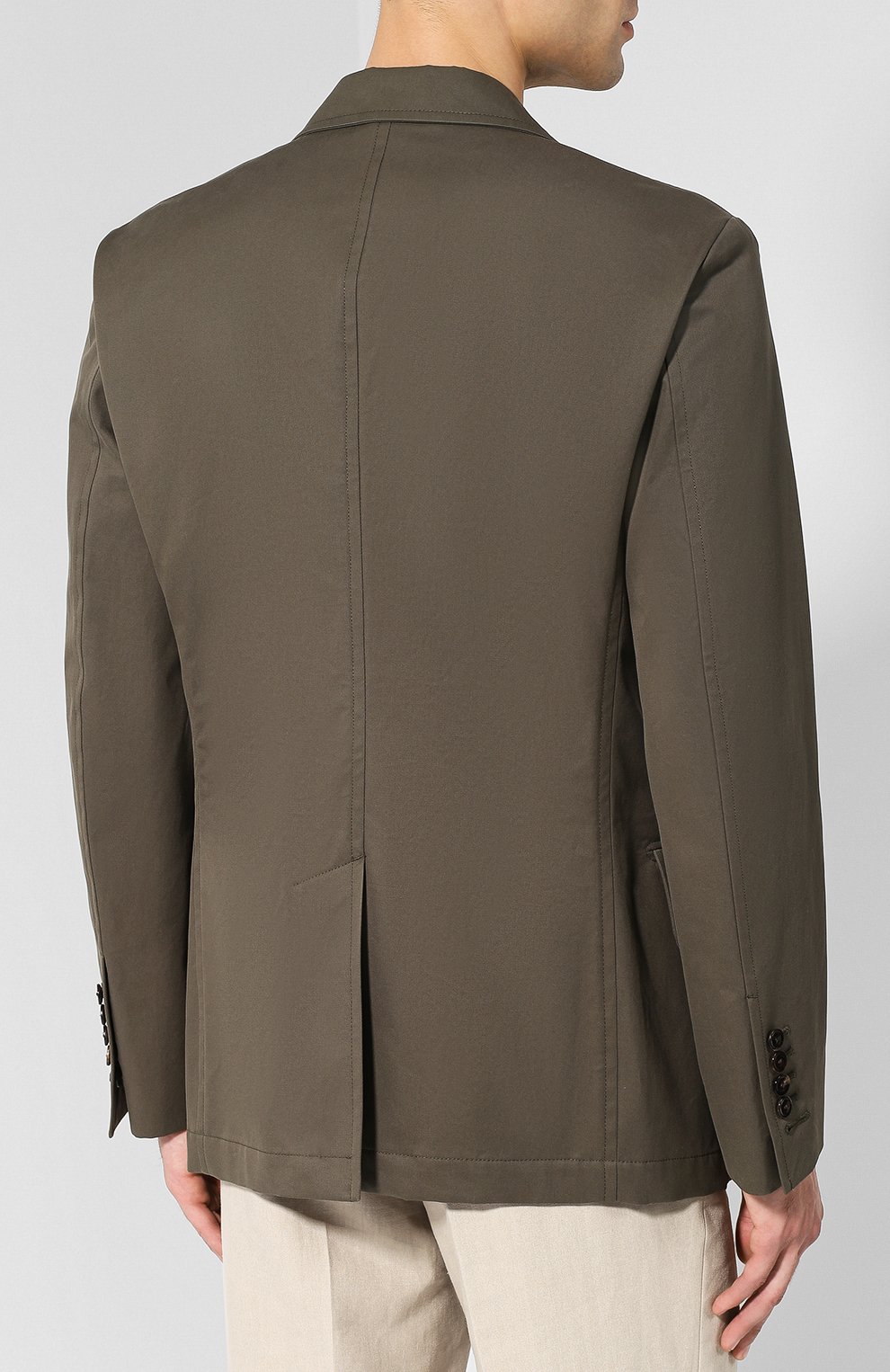 Однобортный хлопковый пиджак TOM FORD, арт. BP050/TF0414, фото 4