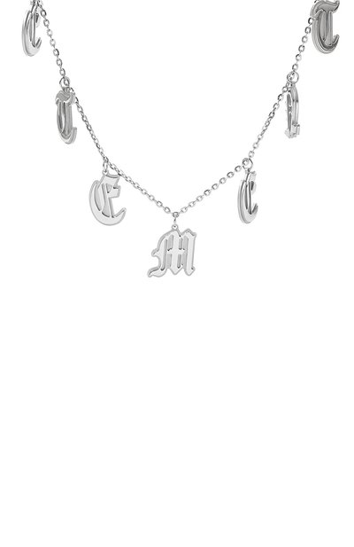 Колье VETEMENTS серебряного цвета по цене 59950 руб., арт. UE64NE130S 5101 BRASS, фото 3 Колье VETEMENTS, арт. UE64NE130S 5101 BRASS, фото 3