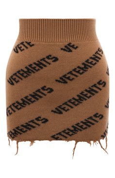 Шерстяная юбка VETEMENTS, арт. WE63KN280C, фото 1