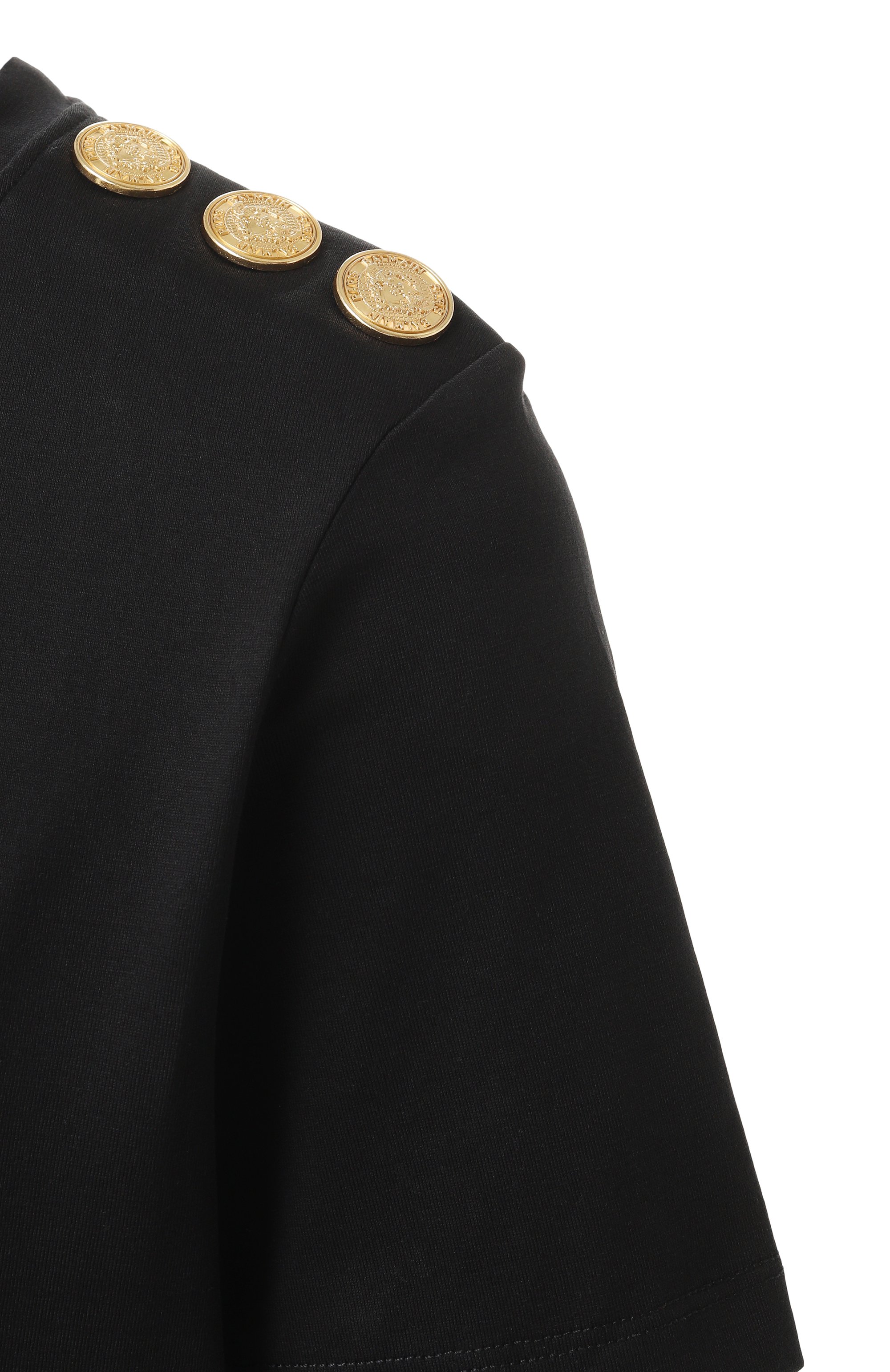 Хлопковая футболка BALMAIN, арт. BF1EF005/BB02, фото 6