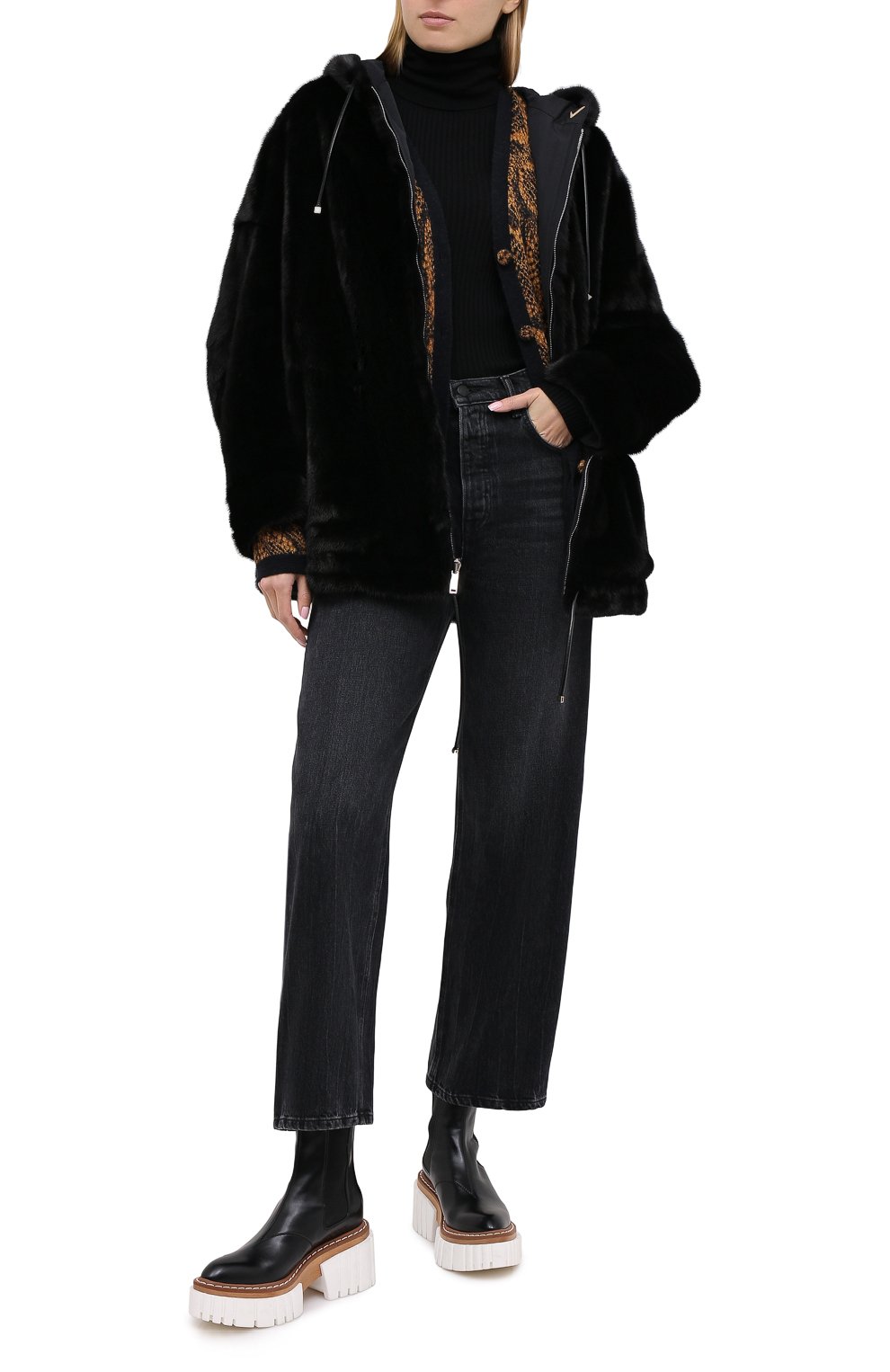 Двусторонняя шуба VALENTINO, арт. UF3FBB001AF, фото 3