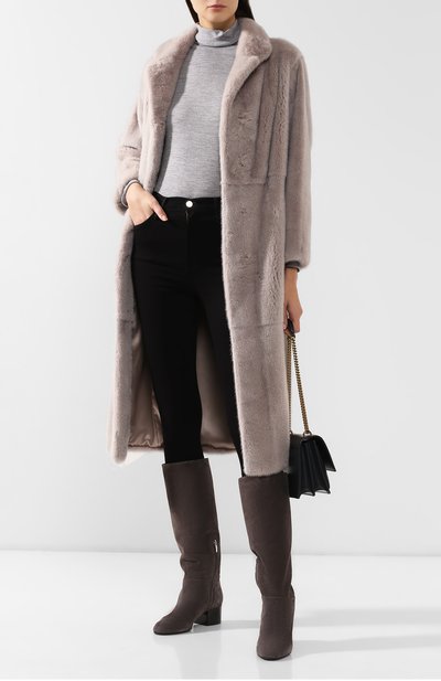 Шуба из меха норки KITON, арт. D48688X05S07, фото 2