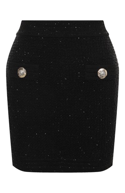 Женская юбка BALMAIN, арт. FF1LB015/KI74