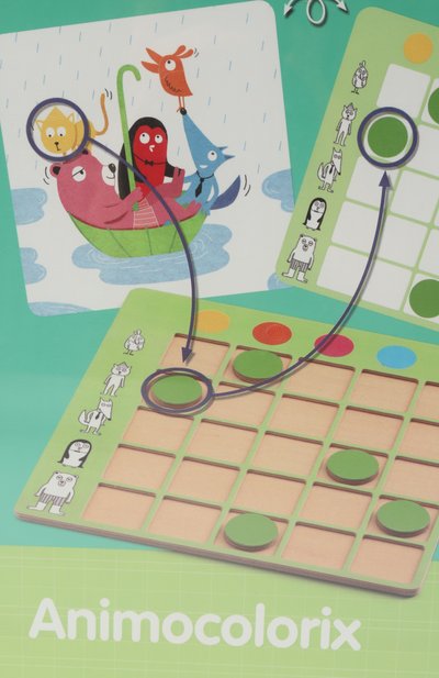 Игра распознай цвета DJECO разноцветного цвета по цене 2900 руб., арт. 08359, фото 3 Игра распознай цвета DJECO, арт. 08359, фото 3