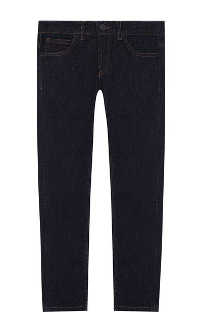 Джинсы прямого кроя с нашивкой FENDI, арт. JFF081/A190/6A-8A