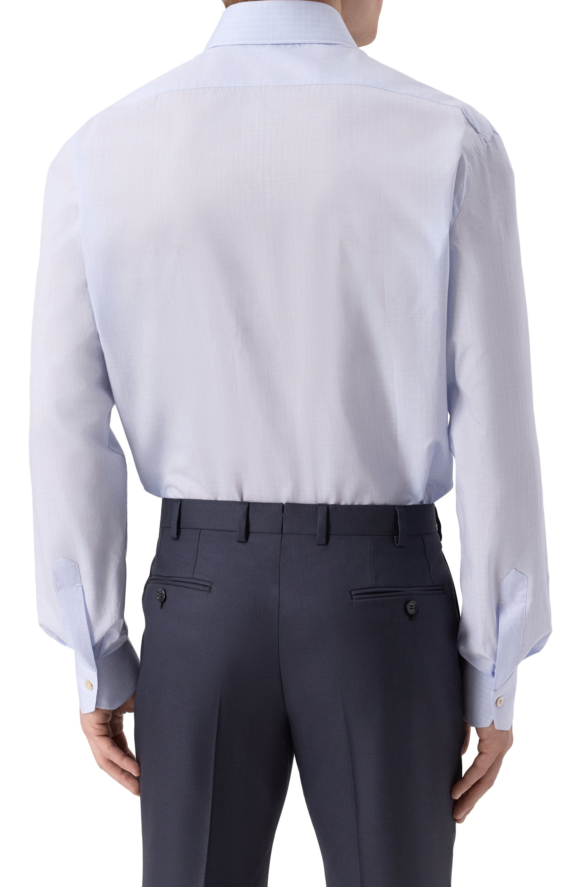 Хлопковая сорочка KITON, арт. UCIH0929505, фото 4