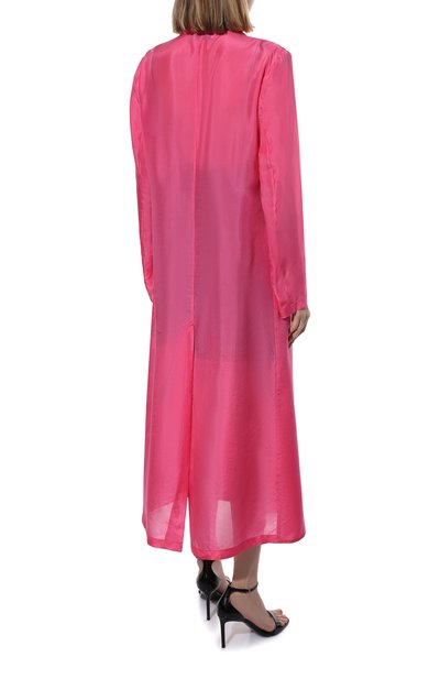 Шелковый плащ DRIES VAN NOTEN, арт. 221-030446-4170, фото 4