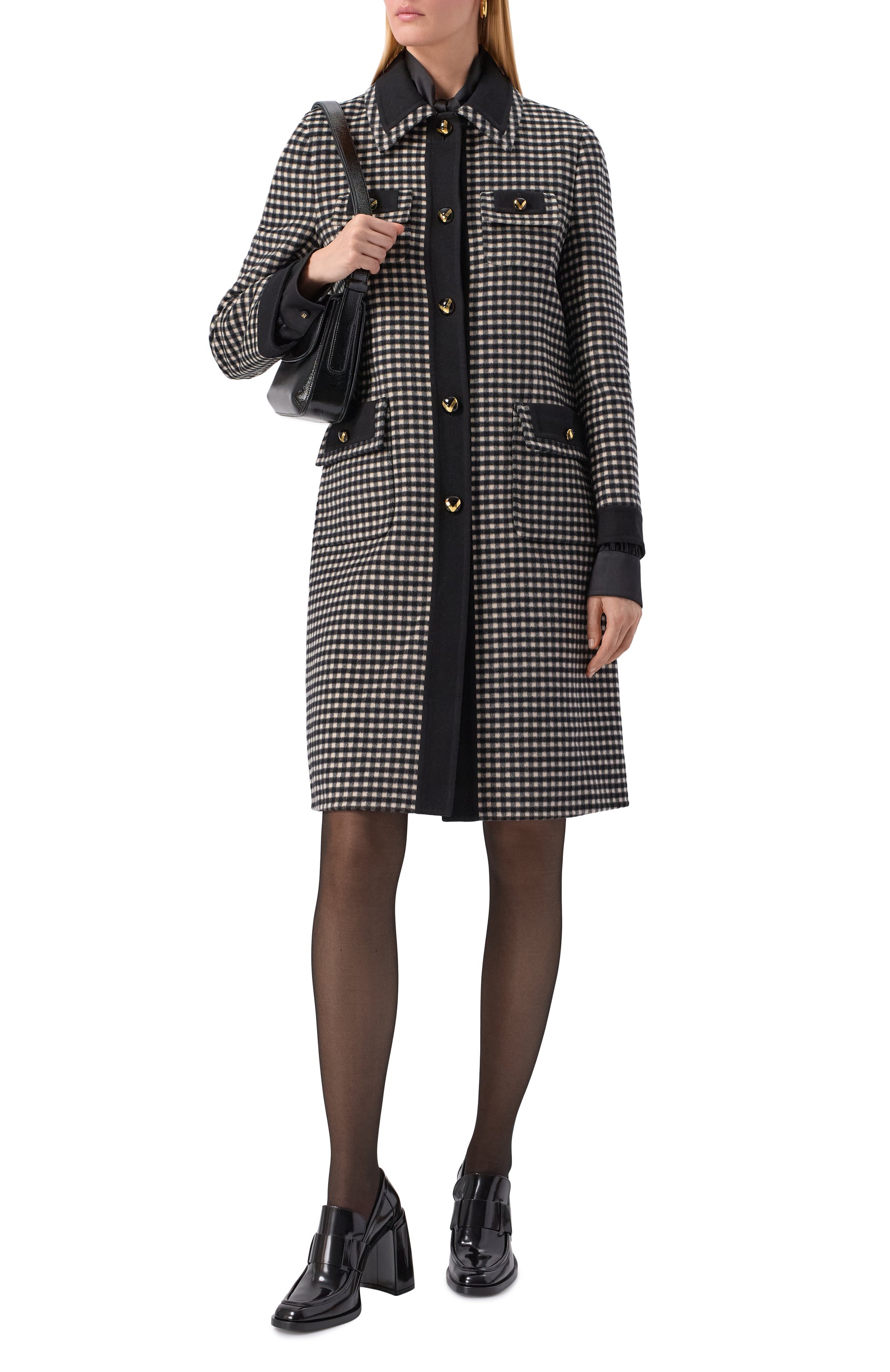 Кожаные туфли tylor 95 JIMMY CHOO черного цвета по цене 112000 руб., арт. TYL0R95FS0, фото 3 Кожаные туфли tylor 95 JIMMY CHOO, арт. TYL0R95FS0, фото 3