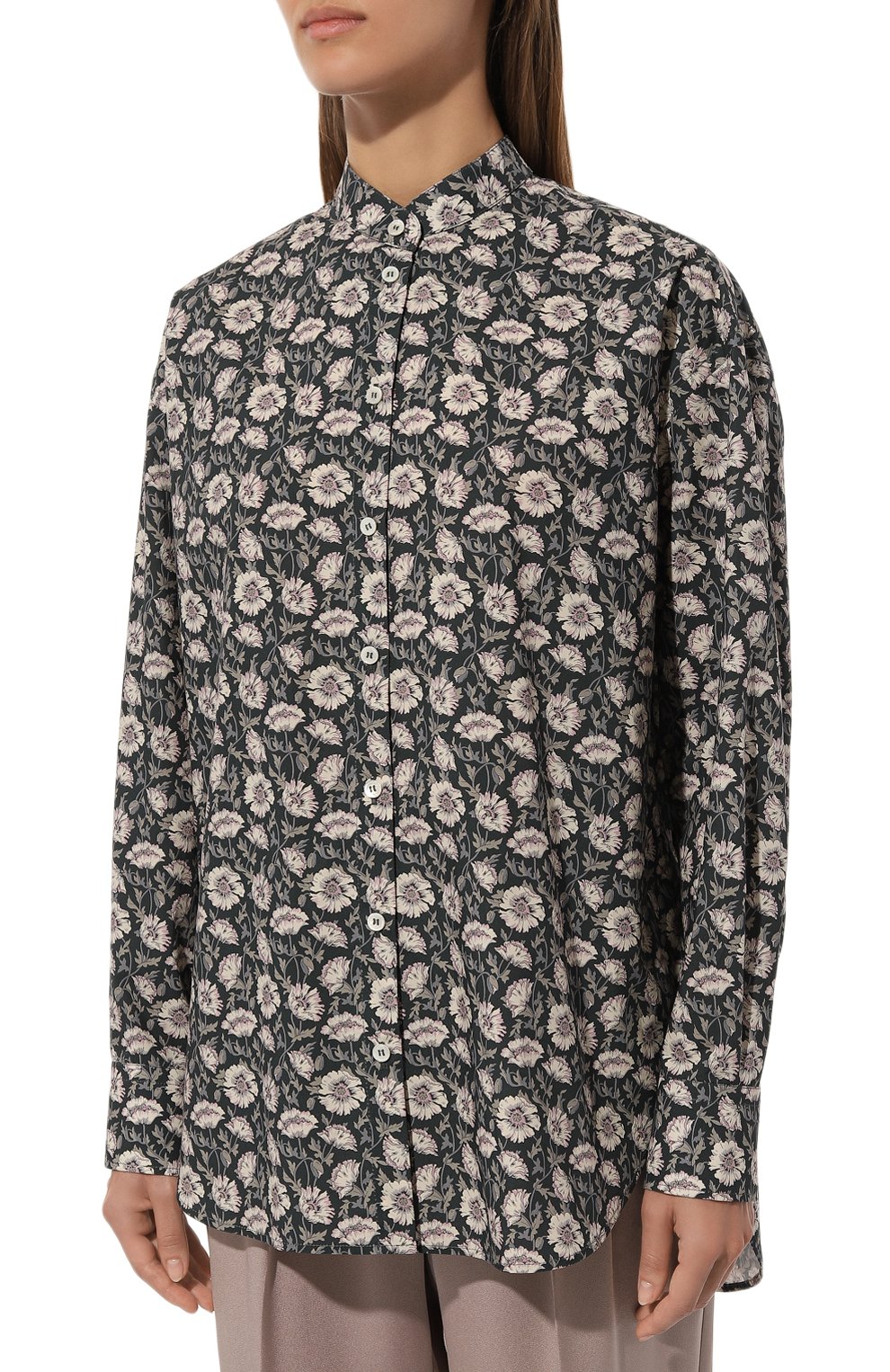 Хлопковая рубашка NOBLE&BRULEE, арт. NB10/290623/1735, фото 3