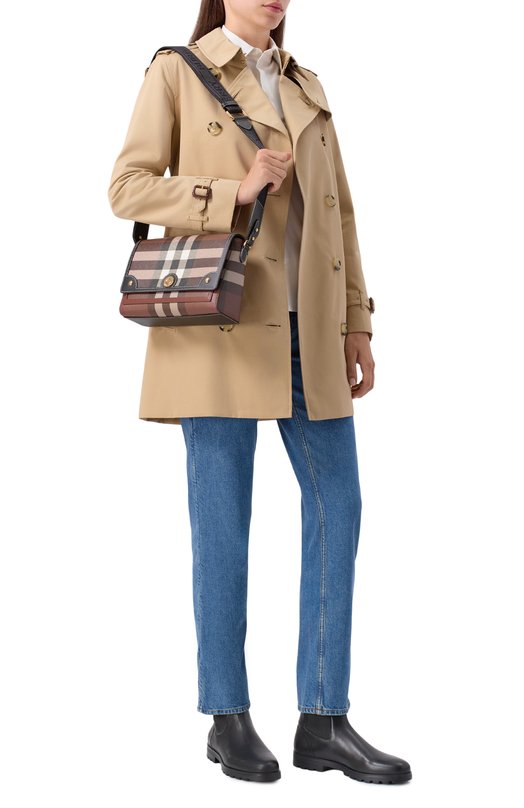 Сумка Giant Check Burberry 8112229 Коричневый  8112229 Фото 7