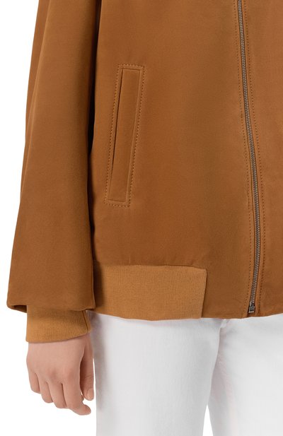 Замшевый бомбер MASLOV, арт. SMB01, фото 5