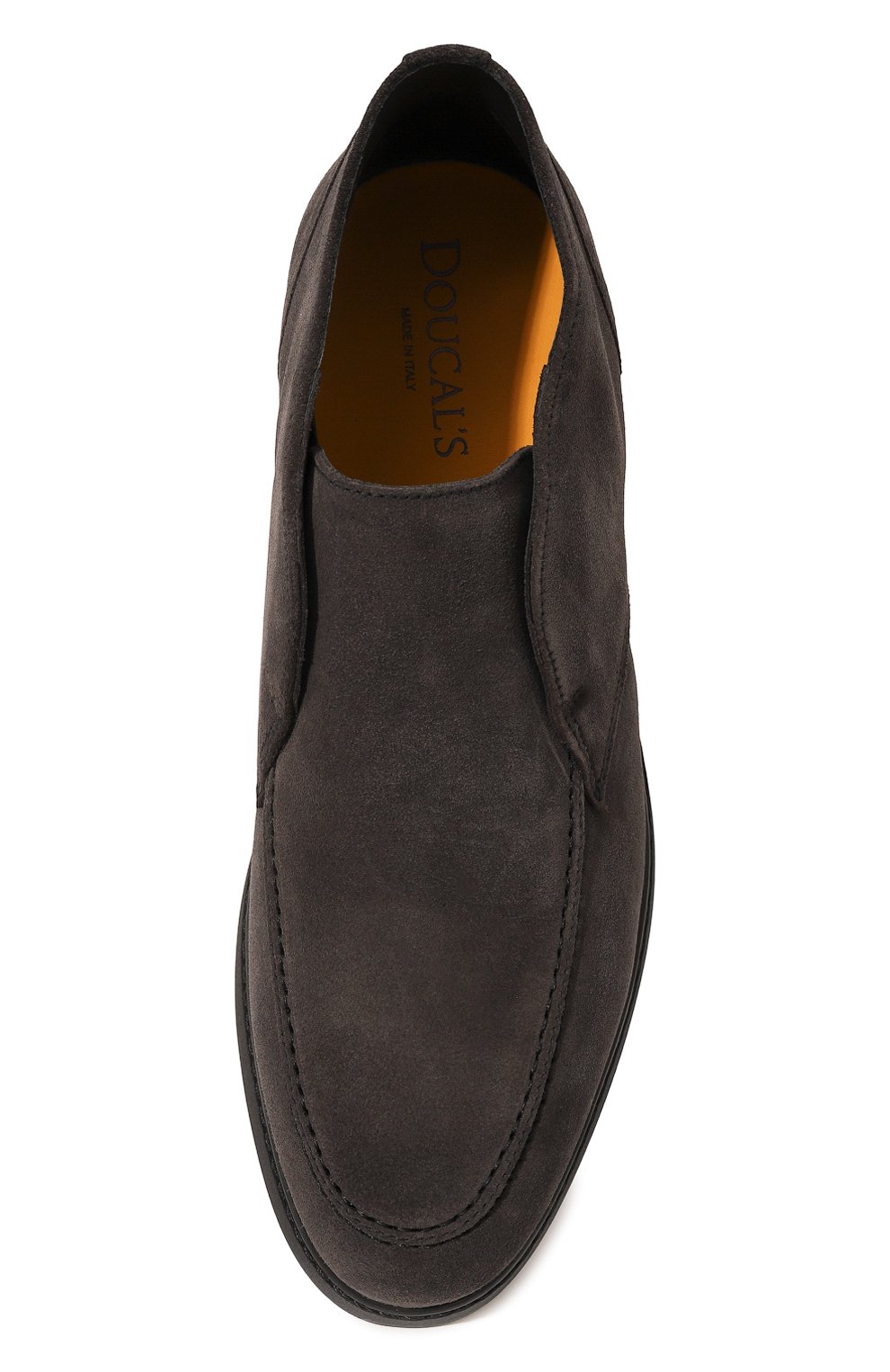 Замшевые ботинки DOUCAL'S темно-серого цвета по цене 45500 руб., арт. DU3326ED0-UF009N, фото 6 Замшевые ботинки DOUCAL'S, арт. DU3326ED0-UF009N, фото 6