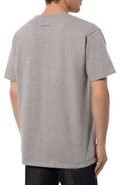 Хлопковая футболка disney x gucci GUCCI, арт. 548334 XJDAE, фото 4