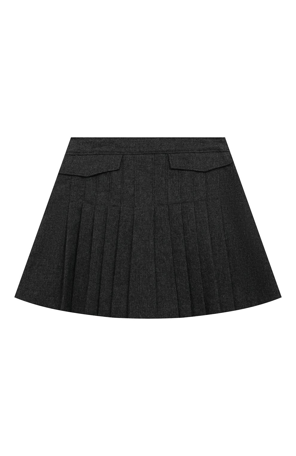 Юбка LES COYOTES DE PARIS темно-серого цвета по цене 29000 руб., арт. 122-32-058, фото 1 Юбка LES COYOTES DE PARIS, арт. 122-32-058, фото 1