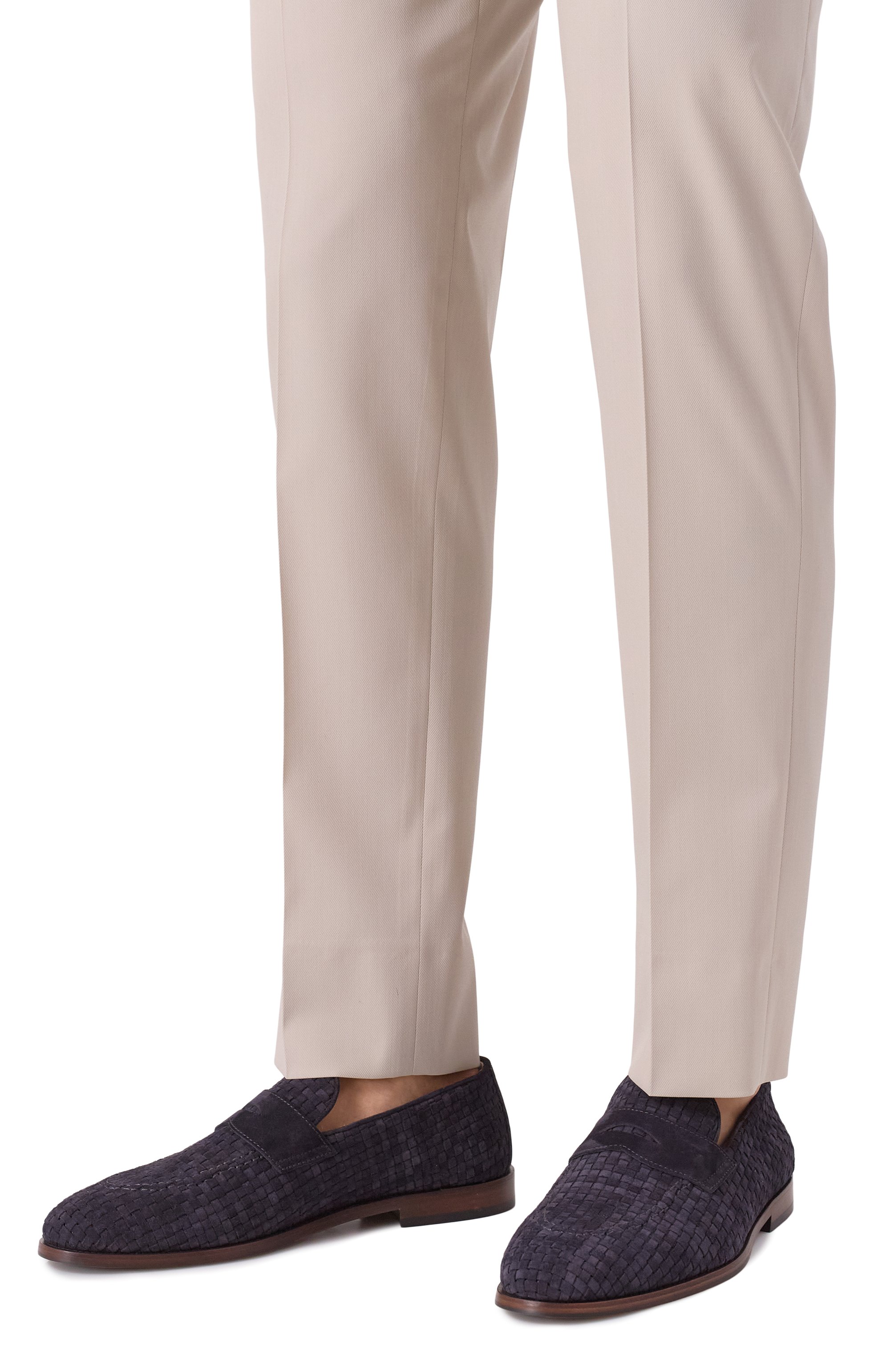 Замшевые пенни-лоферы BRUNELLO CUCINELLI, арт. MZUIHCB799, фото 3