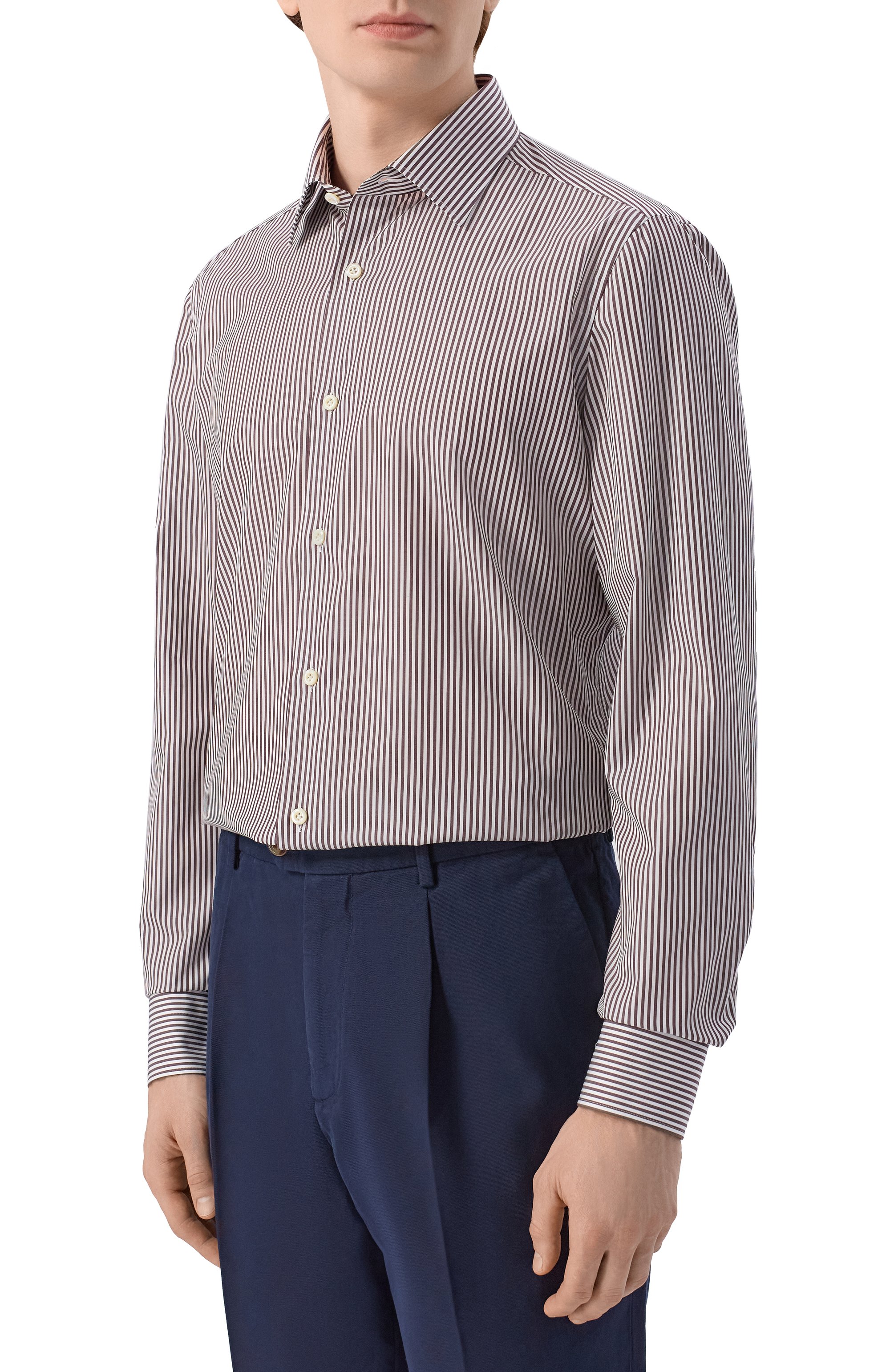 Хлопковая сорочка GIAMPAOLO, арт. 608/TS44218, фото 3