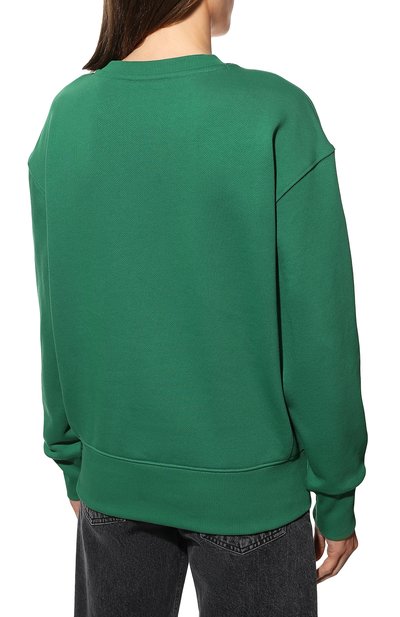 Хлопковый свитшот puma x ami PUMA зеленого цвета по цене 18400 руб., арт. 53411196, фото 4 Хлопковый свитшот puma x ami PUMA, арт. 53411196, фото 4