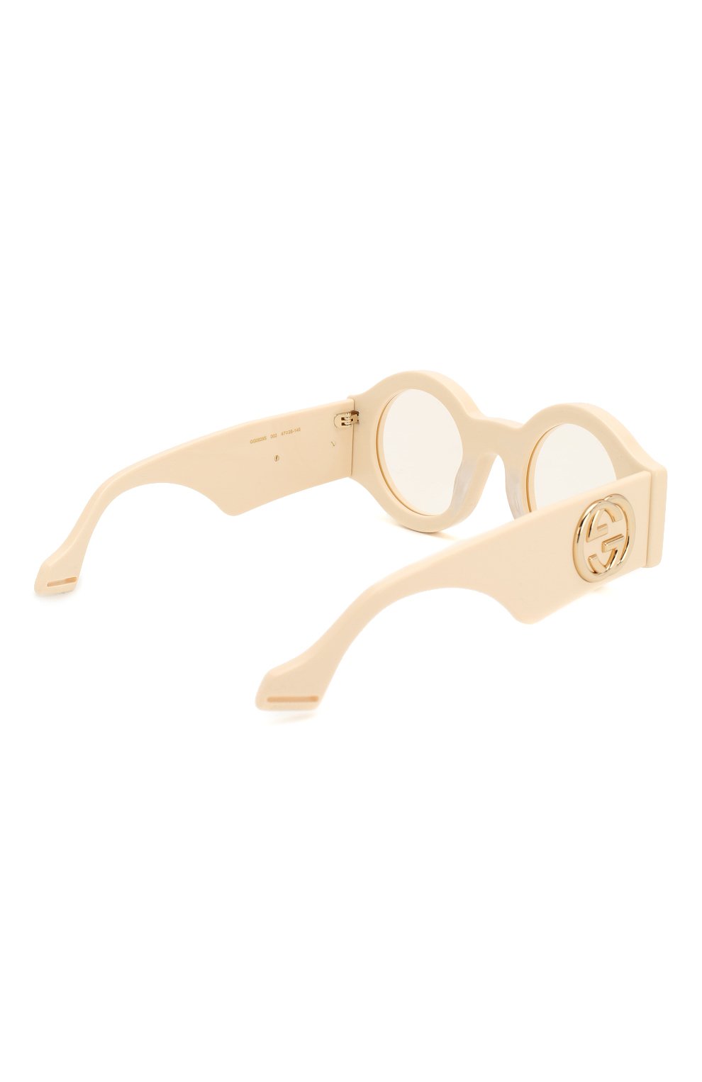 Солнцезащитные очки GUCCI бежевого цвета по цене 37500 руб., арт. GG0629 002, фото 4 Солнцезащитные очки GUCCI, арт. GG0629 002, фото 4