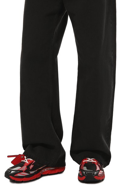 Комбинированные кроссовки be right back OFF-WHITE, арт. 0MIA295W24FAB001, фото 3