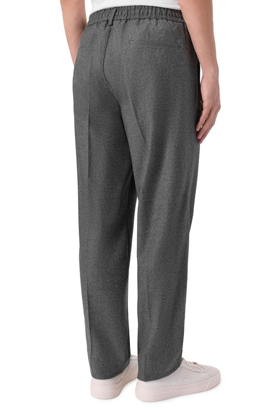 Шерстяные брюки Capobianco 19M808.FA00. Серый  19M808.FA00. Фото 4