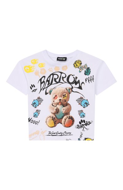 Хлопковая футболка BARROW, арт. S6BKJUTH076