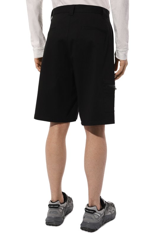 Хлопковые шорты Moschino Чёрный, фото 4