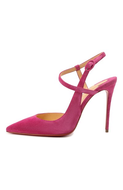 Замшевые туфли jenlove 100 CHRISTIAN LOUBOUTIN, арт. 3210187/JENL0VE 100, фото 3