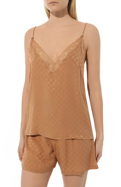 Шелковый топ GUCCI, арт. 629249 XJCUD, фото 3