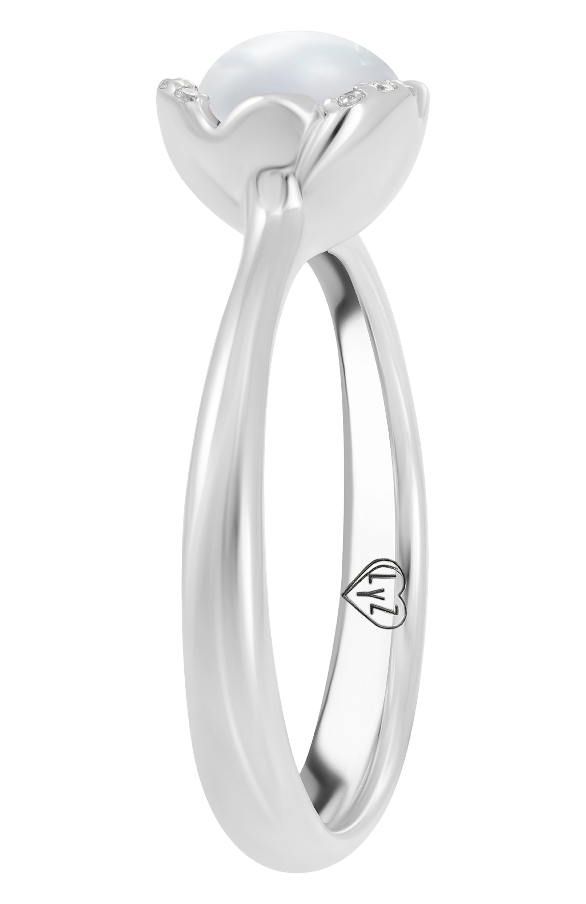 Кольцо LUCKY ZNAKY, арт. MERLYZ-MX01-BTWMS-W-6 MM, фото 3