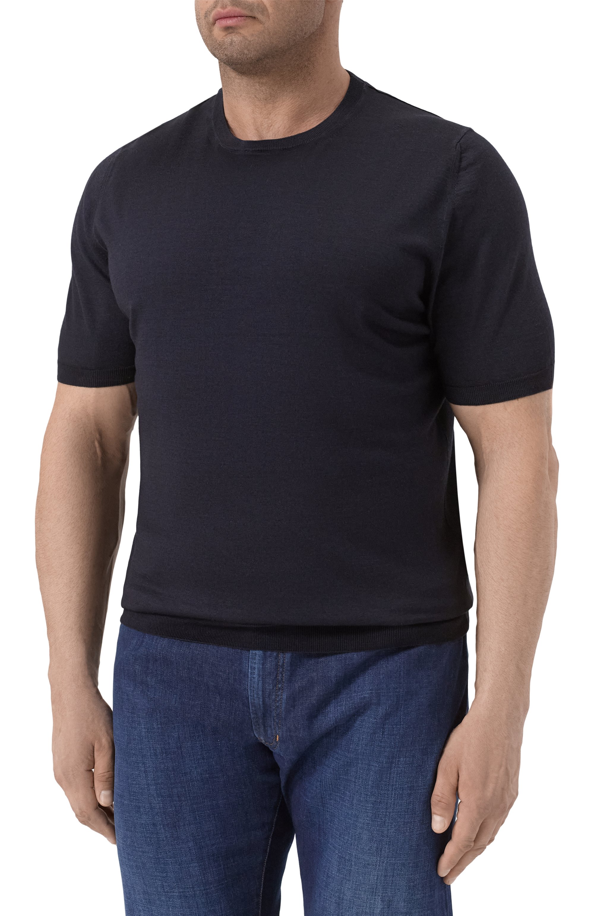 Джемпер из шерсти и шелка CANALI, арт. C0714B/MX01165, фото 3