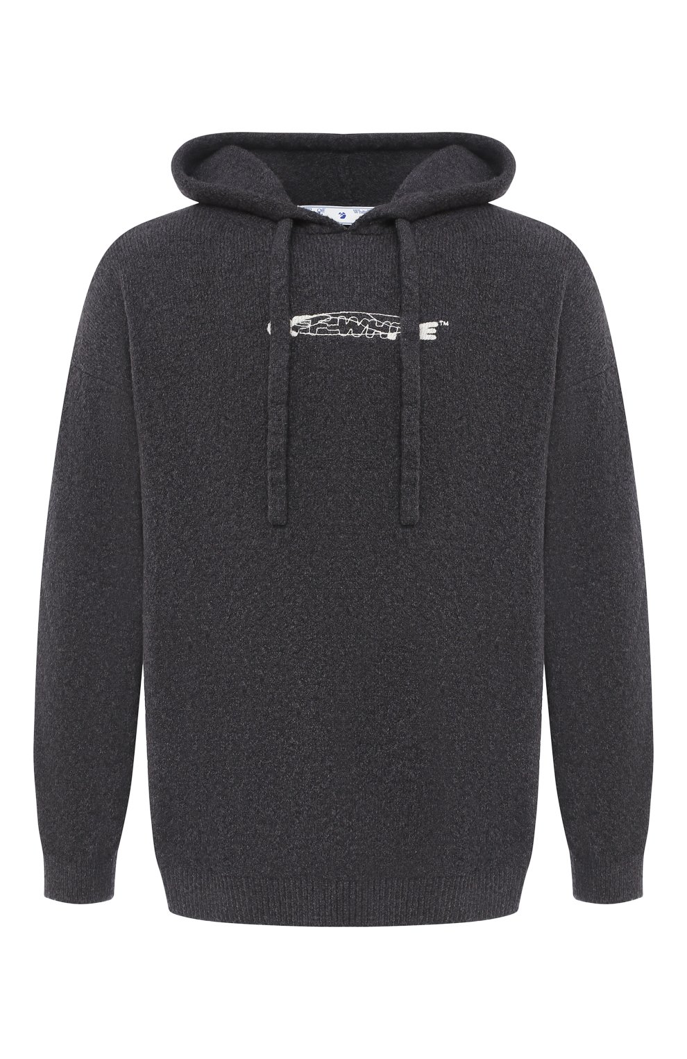 Хлопковое худи OFF-WHITE, арт. 0MHA089E20KNI0011045, фото 1