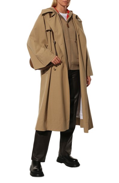 Кашемировый кардиган BURBERRY бежевого цвета по цене 133500 руб., арт. 8021030, фото 2 Кашемировый кардиган BURBERRY, арт. 8021030, фото 2