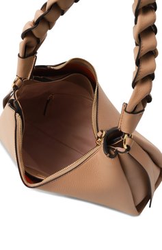Женская сумка boheme small COCCINELLE бежевого цвета, арт. E1M50130301 | Фото 5 (Размер: small; Драгоценные камни: Проставлено; Материал сплава: Проставлено; Материал: Натуральная кожа)