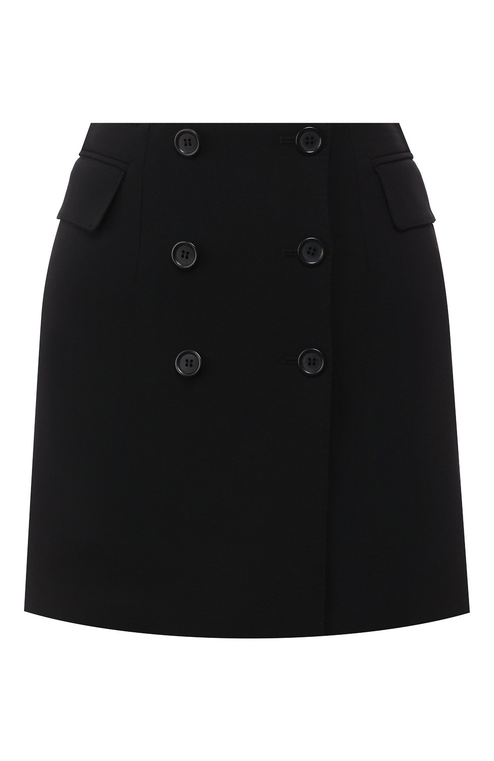 Юбка-мини DOLCE & GABBANA черного цвета по цене 99500 руб., арт. F4BWGT/FUCC6, фото 1 Юбка-мини DOLCE & GABBANA, арт. F4BWGT/FUCC6, фото 1