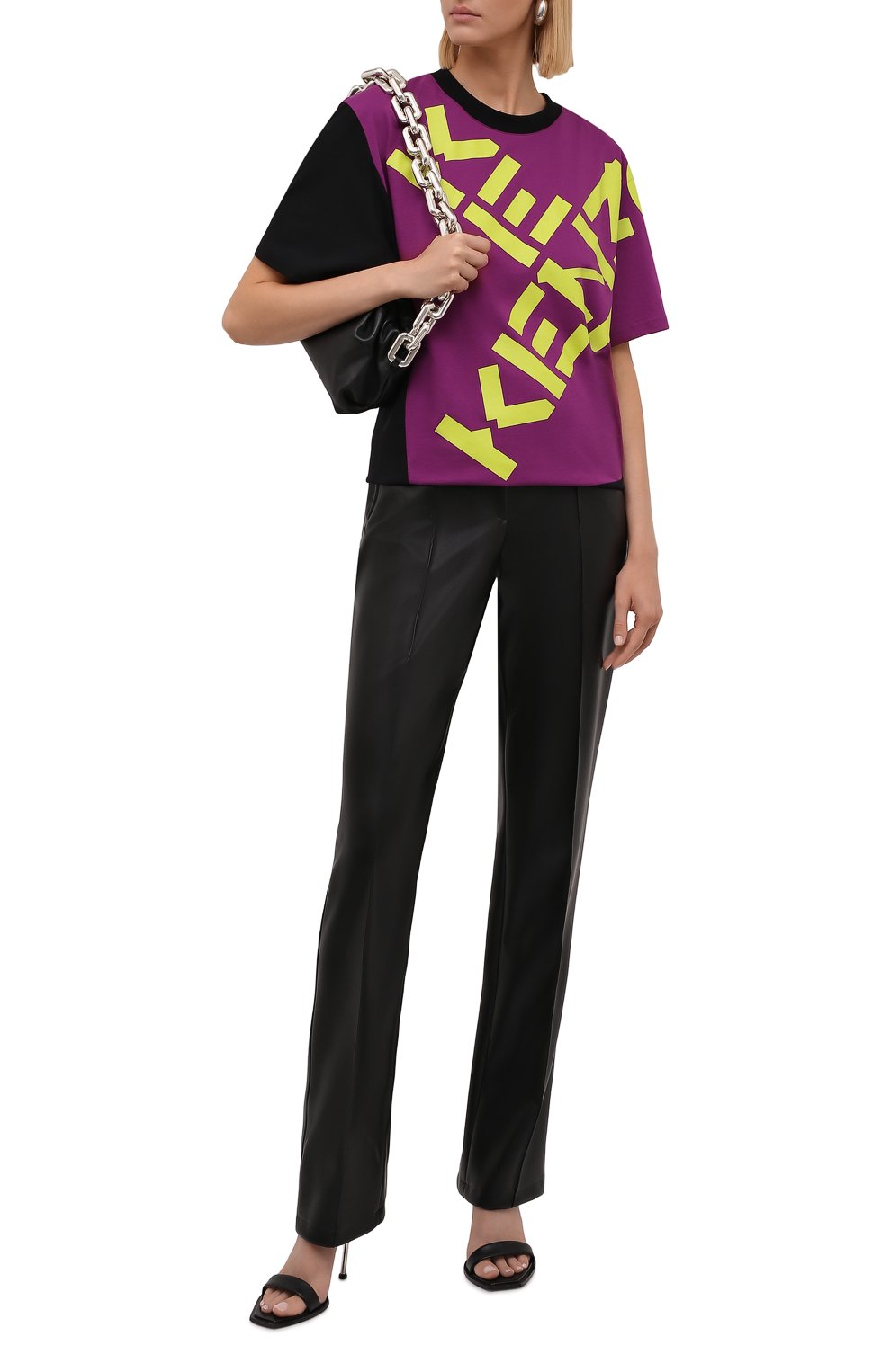 Хлопковая футболка kenzo sport KENZO, арт. FB62TS6524SJ, фото 2