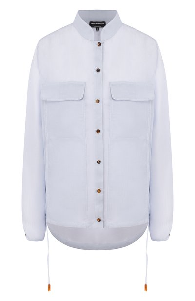 Женская рубашка из смеси шелка и хлопка GIORGIO ARMANI, арт. 0SHCCZ21/TZ492