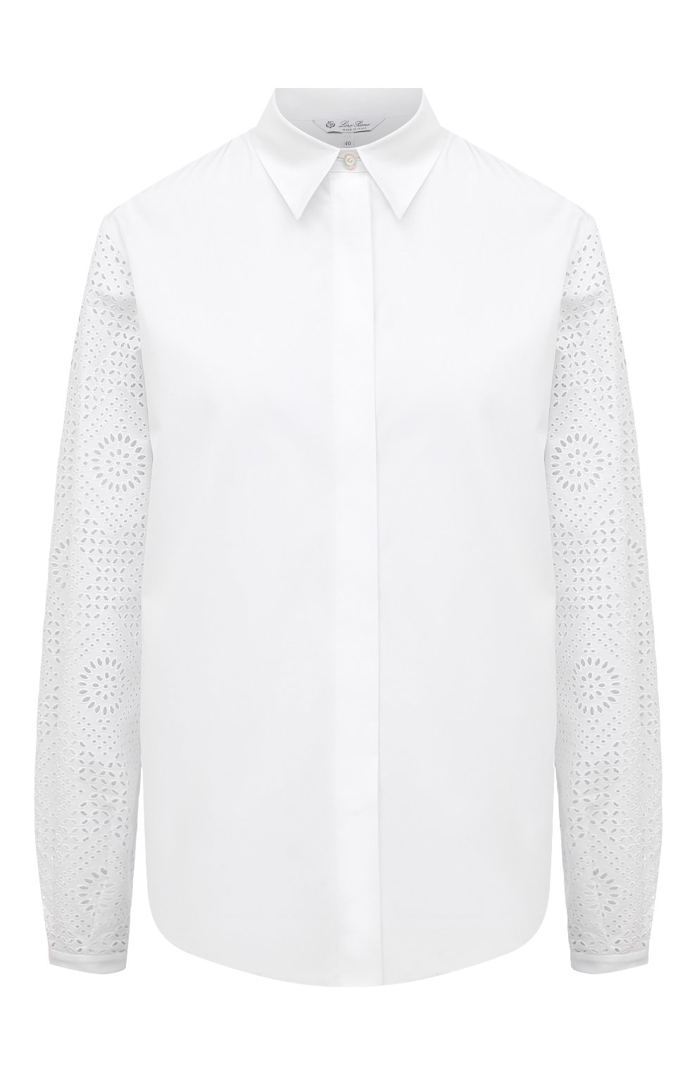Хлопковая рубашка LORO PIANA, арт. FAL5911, фото 1