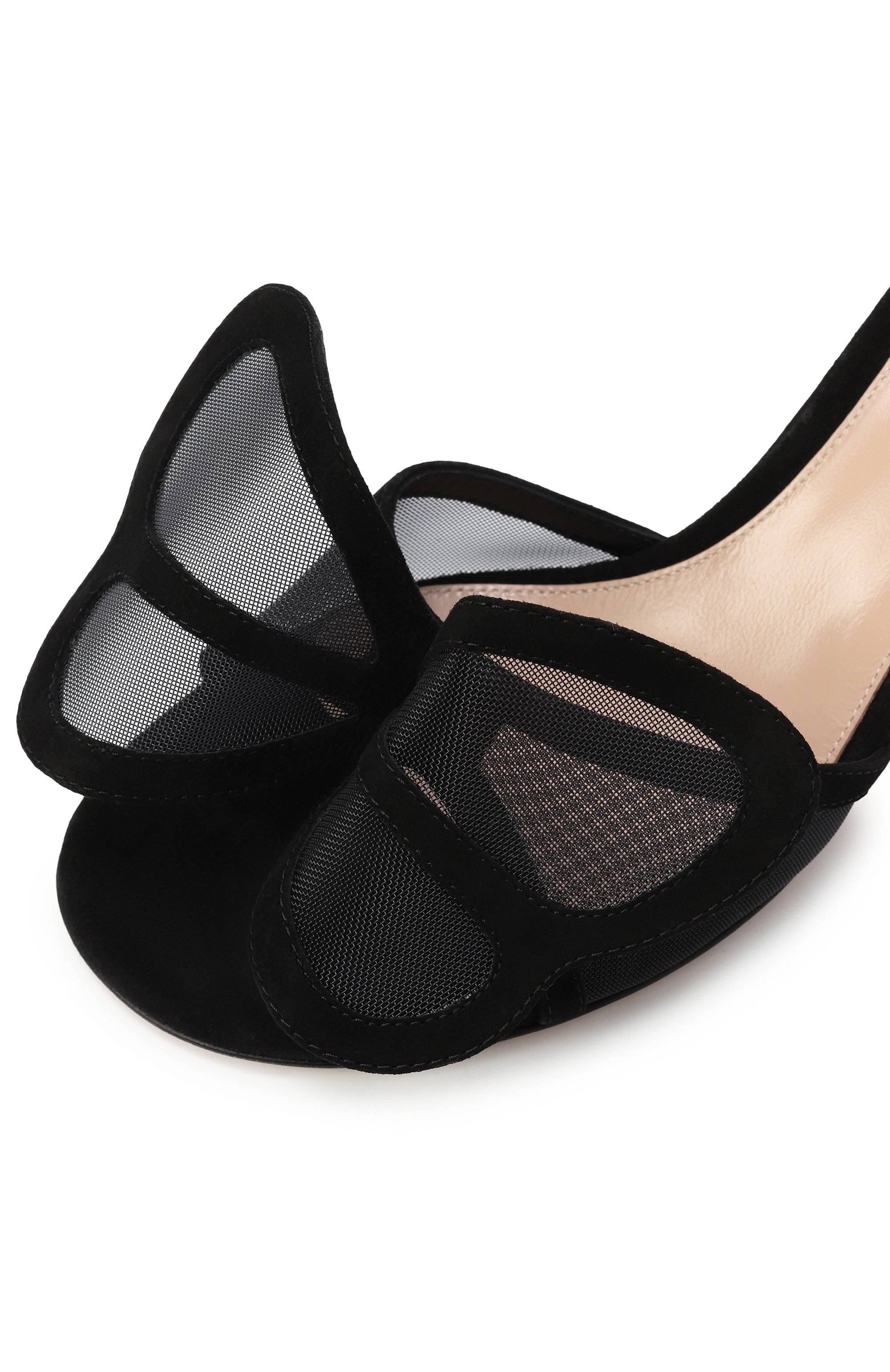 Замшевые мюли GIANVITO ROSSI, арт. G10076.70RIC.XARNENE, фото 7