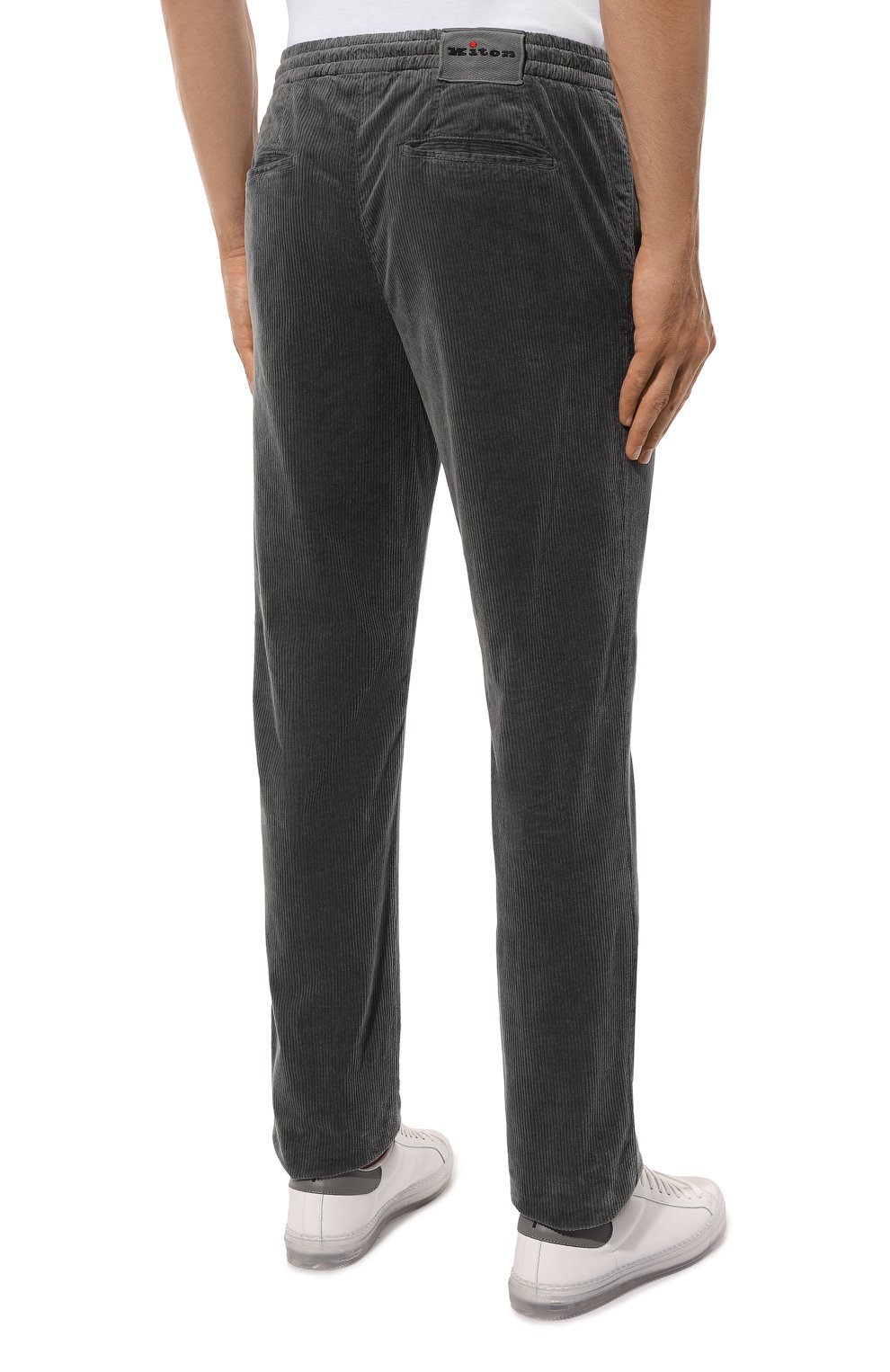 Вельветовые брюки KITON, арт. UPLACK0107F02, фото 4